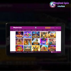 Jeux sans dépôt disponibles sur Magical Spin